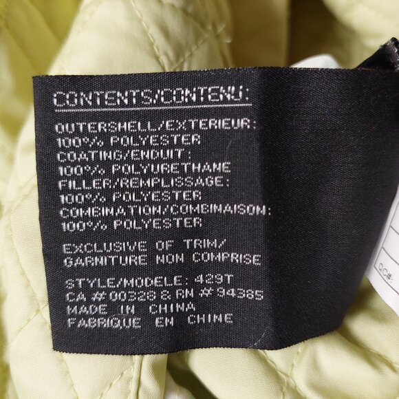 Apropos Adorable Junior Quilted Jacket With  Floral Lining, Women's Size M - Picture 6 of 11